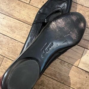 Salvatore Ferragamo Black Leather Loafers